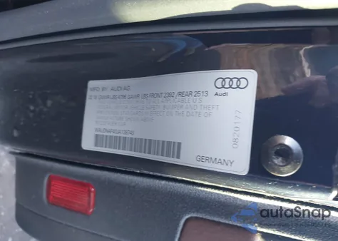 2018 Audi A4 Tech Premium/Premium from USA, damaged, VIN WAUDNAF40JA139749